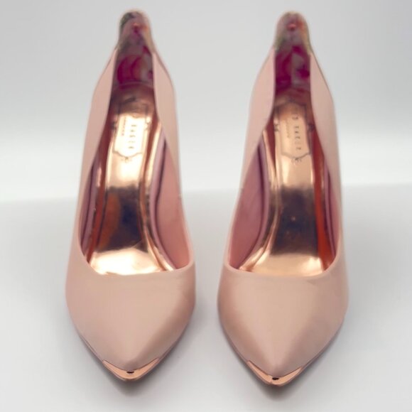 Ted Baker London Shoes - NEW Ted Baker London Melisah Blush Pink Pumps Heels Rose Gold EU 39.5 US  9